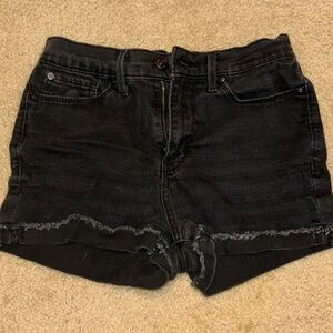 Denizen by Levi’s High Rise Black Jean Shorts